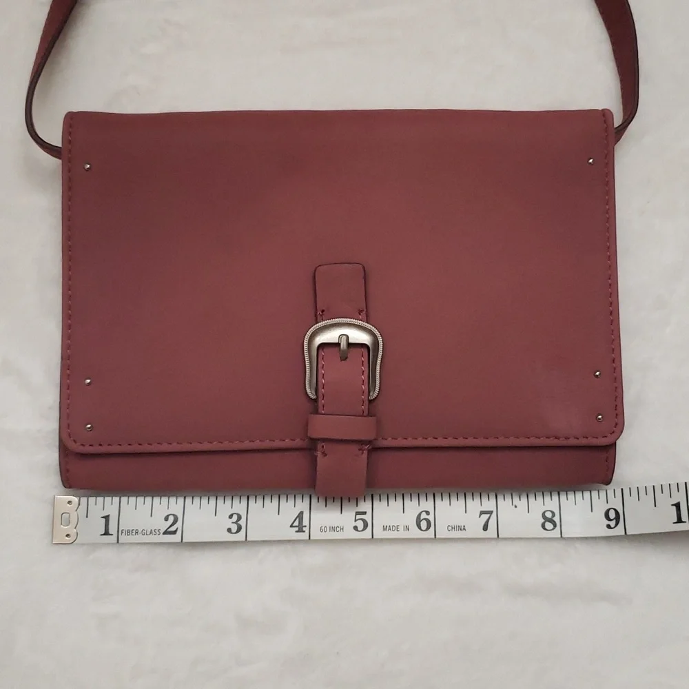 Luck Brand Women's‎ LYSA Convertible crossbody Deco Rose bag.